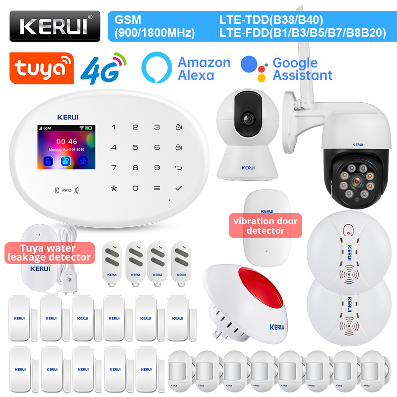 KERUI W204 溸 ý 4G WIFI GSM 溸 Tuya ȶ..